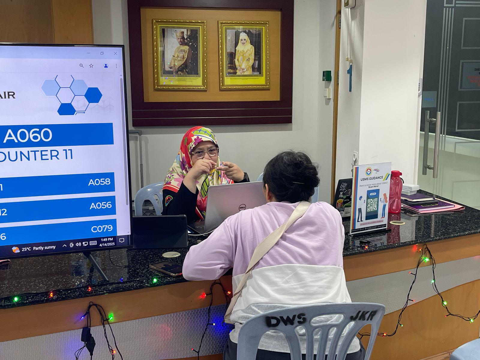 USMS INFODESK Continues To Engage Public At DWS and JKR Branches